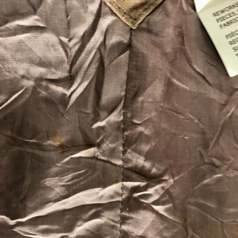 Urban Outfitters Urban Renewal Vintage Suede Jacket NWT Size Medium - Picture 6 of 11